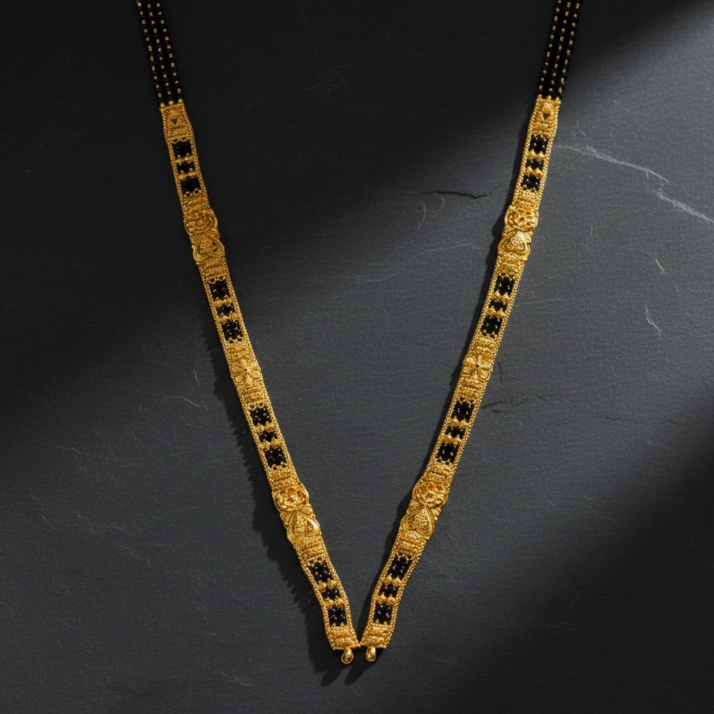 Mangalsutra on Dark Slate