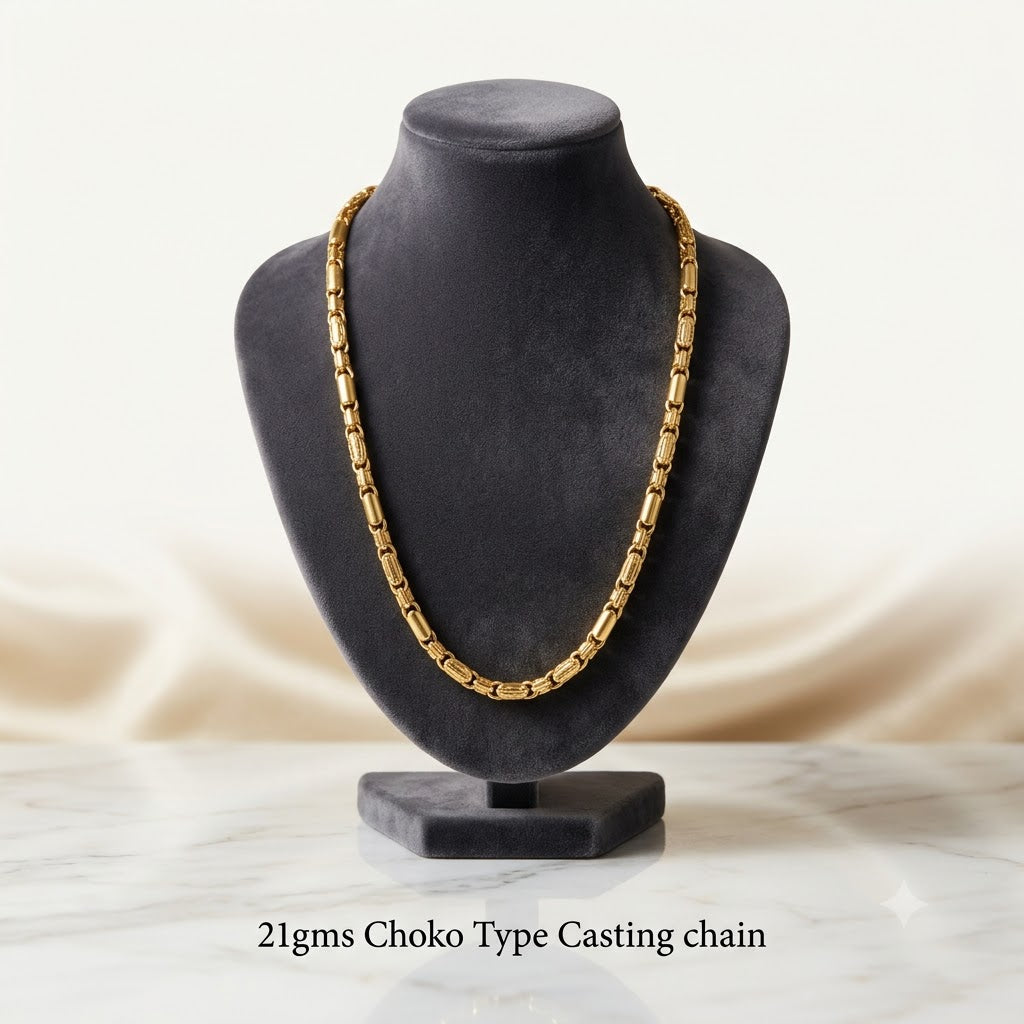21gms Choko Type Casting chains-0857 #BB