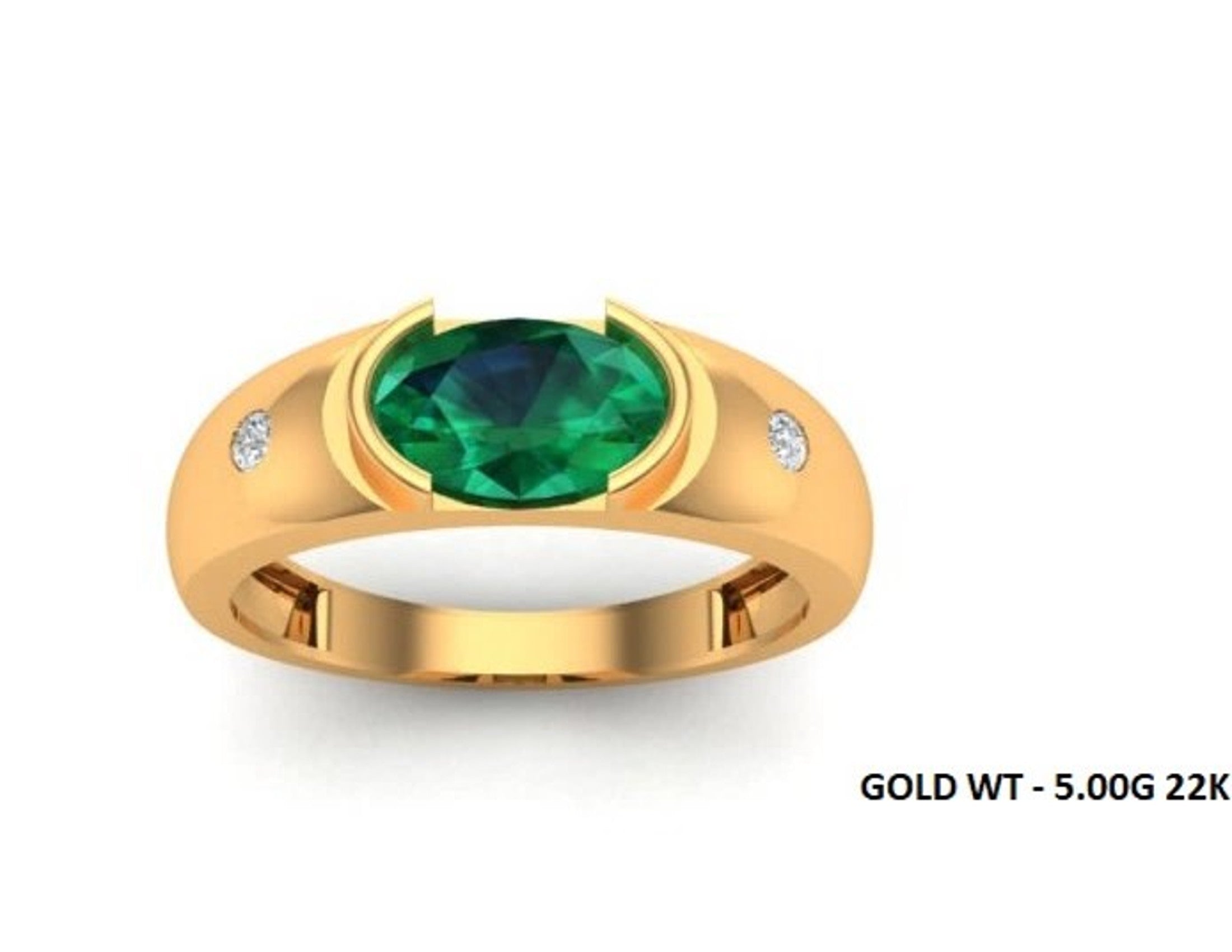 Casting Stone Ring #0105