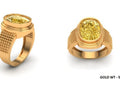 Casting Stone Ring #0107