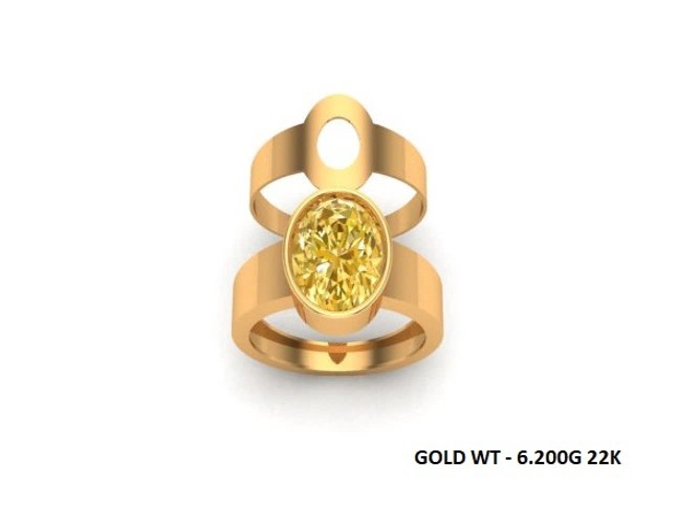 Casting Stone Ring #0124