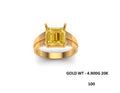 Casting Stone Ring #0186