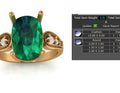 Casting Stone Ring #019