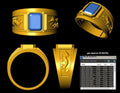 Casting Stone Ring #090