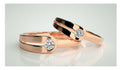 Couple Band Rings#52