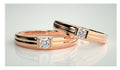 Couple Band Rings#62