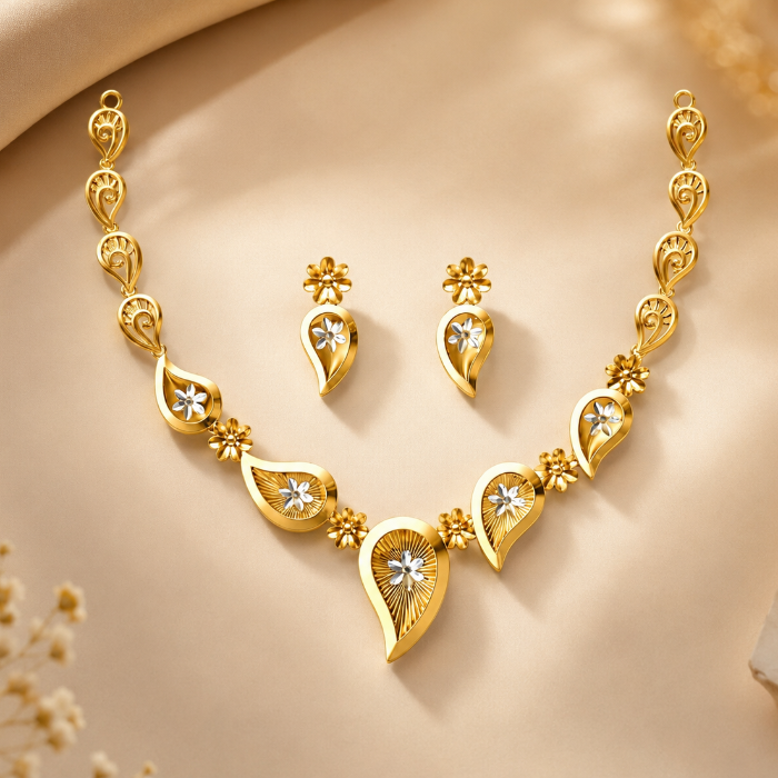 15gms Womens Paper Casting Necklace #SB