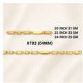 21gms Choko Type Casting chains-0782 #BB