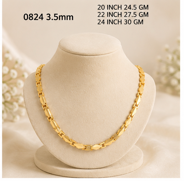 25gms Choko Type Casting chains-0824 #BB