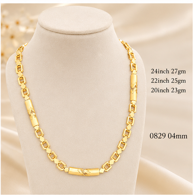 27gms Choko Type Casting chains-0829 #BB