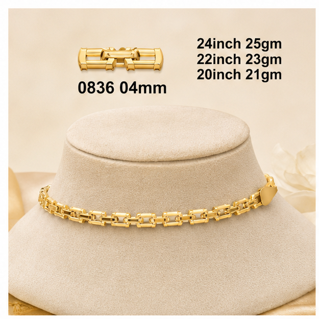 25gms Choko Type Casting chains-0836 #BB