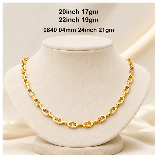 21gms Choko Type Casting chains-0840 #BB