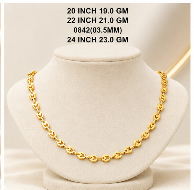 23gms Choko Type Casting chains-0842 #BB
