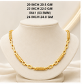 24gms Choko Type Casting chains-0841 #BB