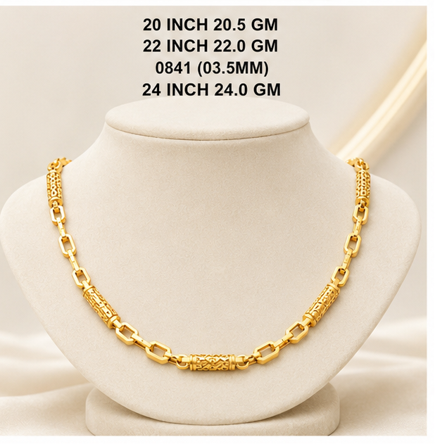 24gms Choko Type Casting chains-0841 #BB