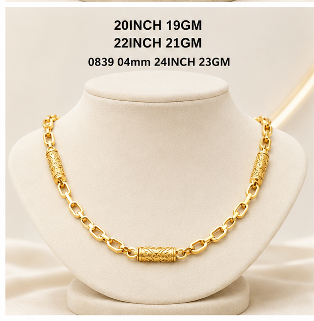 23gms Choko Type Casting chains-0839 #BB