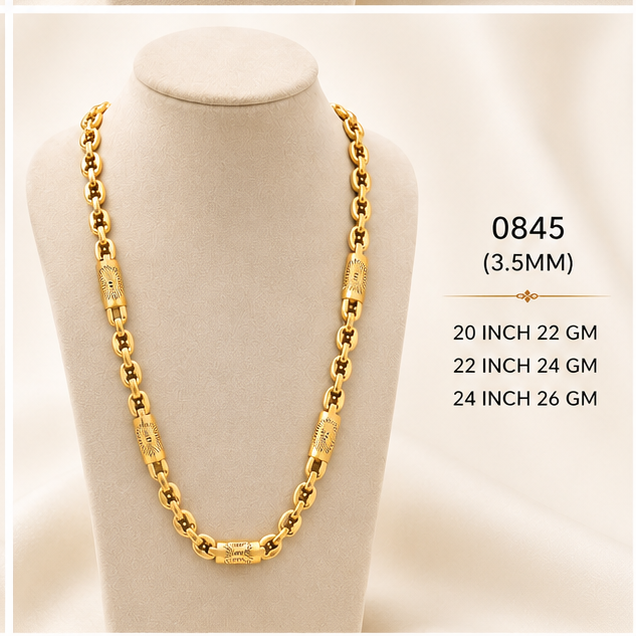 22gms Choko Type Casting chains-0845 #BB