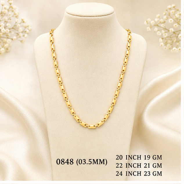 19gms Choko Type Casting chains-0848 #BB
