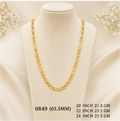 22gms Choko Type Casting chains-0849 #BB