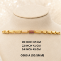 37gms Choko Type Casting chains-0869A #BB
