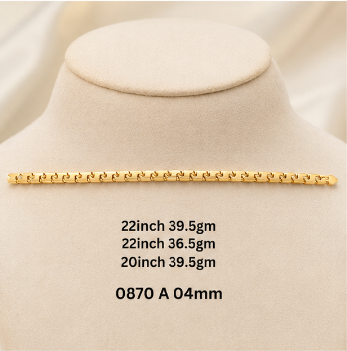 40gms Choko Type Casting chains-0870A #BB