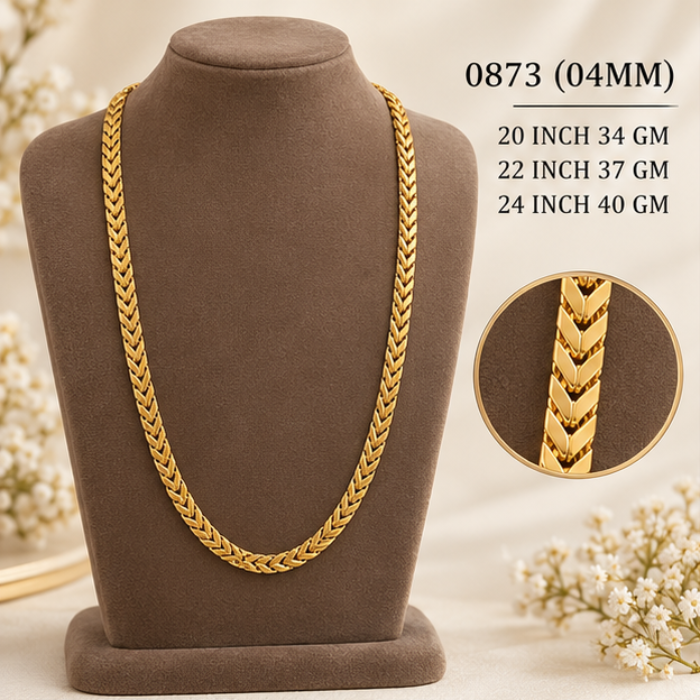 34gms Choko Type Casting chains-0873 #BB