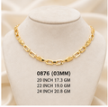 20gms Choko Type Casting chains-0876 #BB