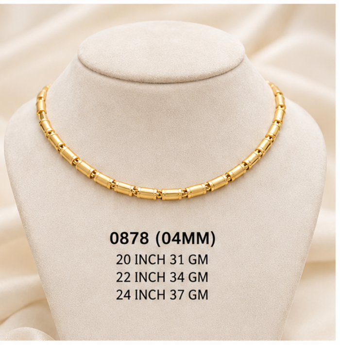 31gms Choko Type Casting chains-0878 #BB