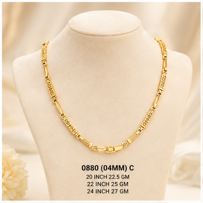 23gms Choko Type Casting chains-0880 #BB