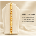 23gms Choko Type Casting chains-0970 #BB