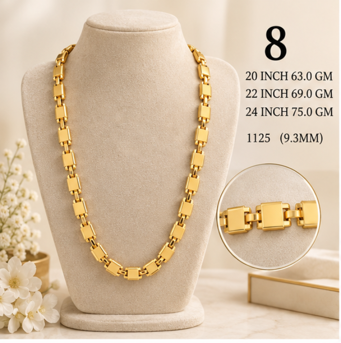 63gms Choko Type Casting chains-1125 #BB