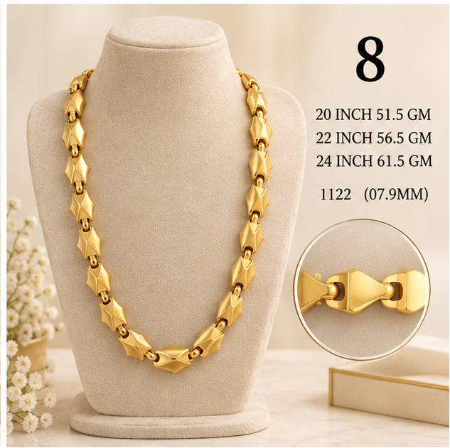 51gms Choko Type Casting chains-1122 #BB