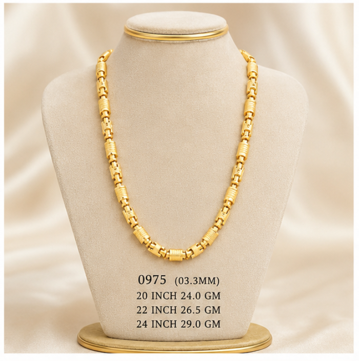 24gms Choko Type Casting chains-0975 #BB