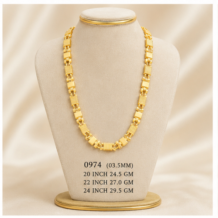25gms Choko Type Casting chains-0974 #BB