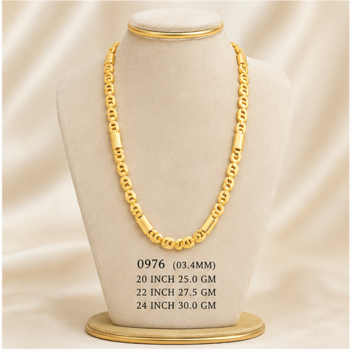 25gms Choko Type Casting chains-0976 #BB