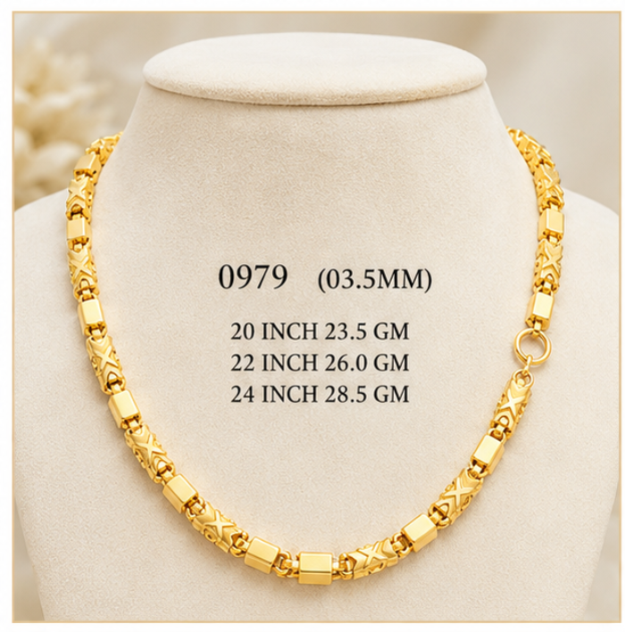 24gms Choko Type Casting chains-0979 #BB