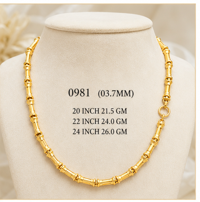 24gms Choko Type Casting chains-0981 #BB