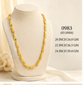 24gms Choko Type Casting chains-0983 #BB
