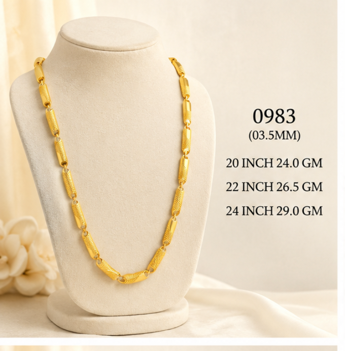 24gms Choko Type Casting chains-0983 #BB