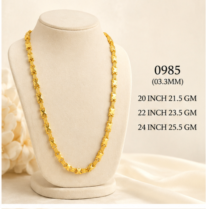 21gms Choko Type Casting chains-0985 #BB