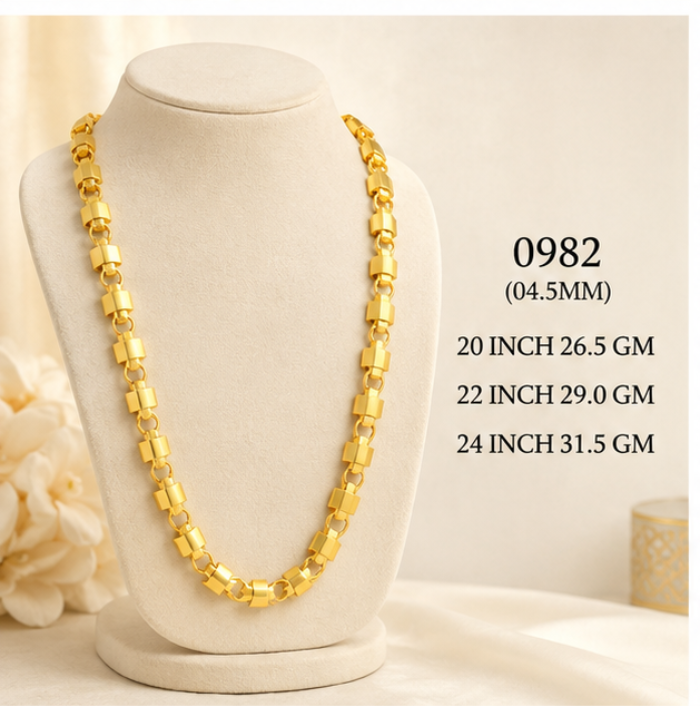 27gms Choko Type Casting chains-0982 #BB