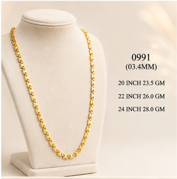 24gms Choko Type Casting chains-0991 #BB