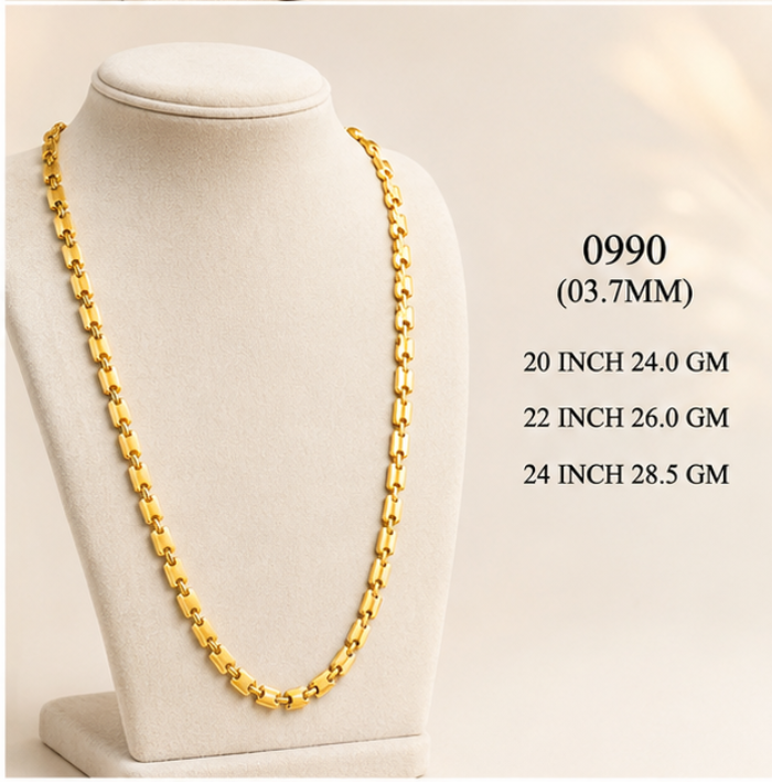 24gms Choko Type Casting chains-0990 #BB