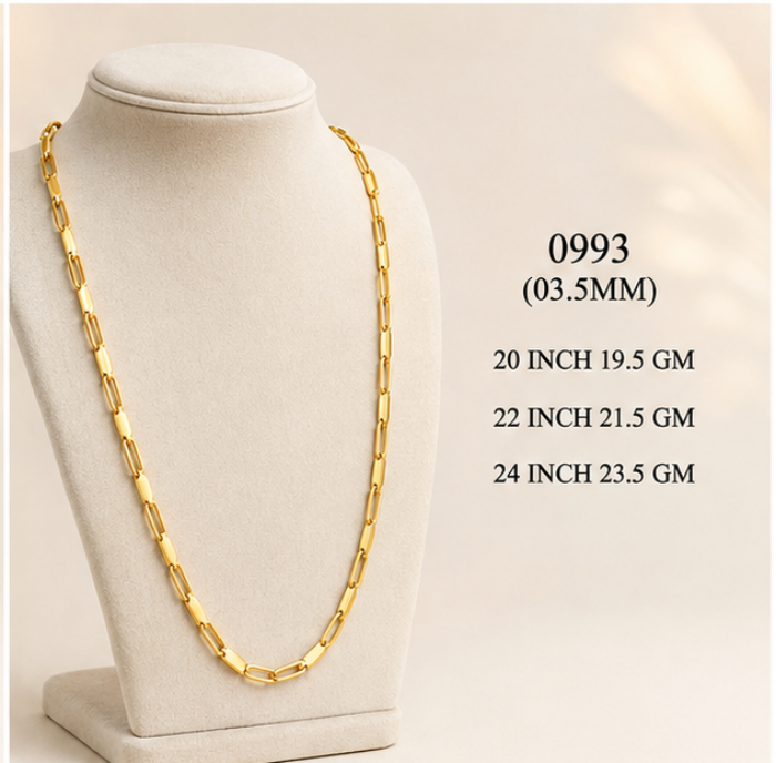 20gms Choko Type Casting chains-0993 #BB