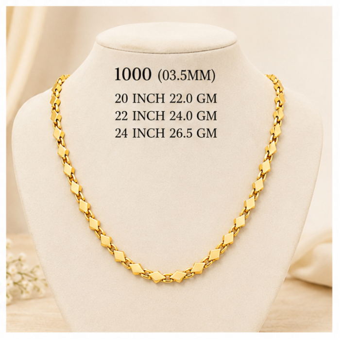 20gms Choko Type Casting chains-1000 #BB