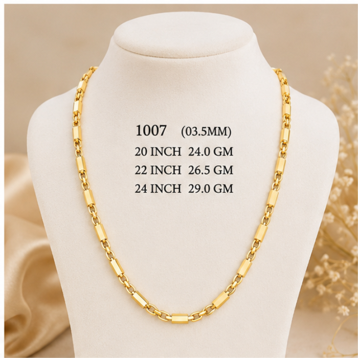25gms Choko Type Casting chains-1007 #BB