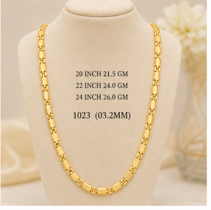 21gms Choko Type Casting chains-1023 #BB