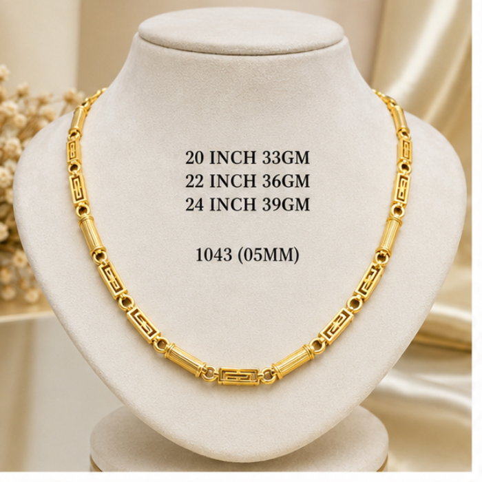 33gms Choko Type Casting chains-1043 #BB