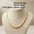29gms Choko Type Casting chains-0792 #BB