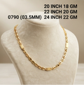 18gms Choko Type Casting chains-0790 #BB